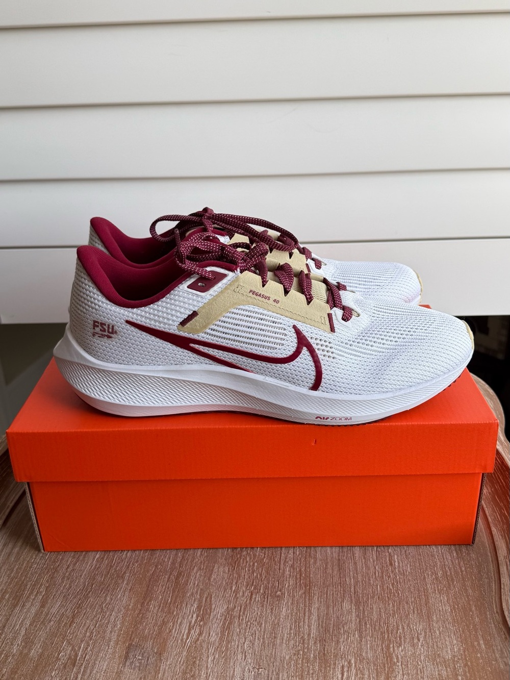 Florida State Men’s Nike Pegasus Running Shoe | Size 10 - Picture 2 of 12